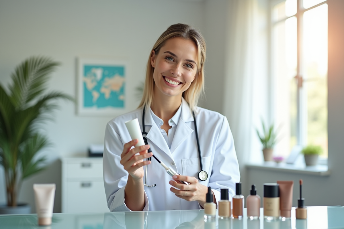 maquillage dermatologue