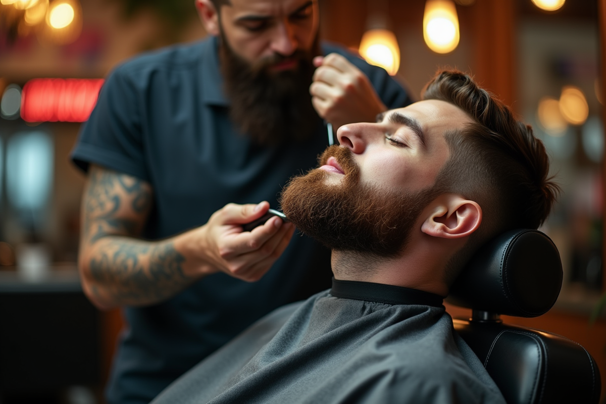 barbe soignée