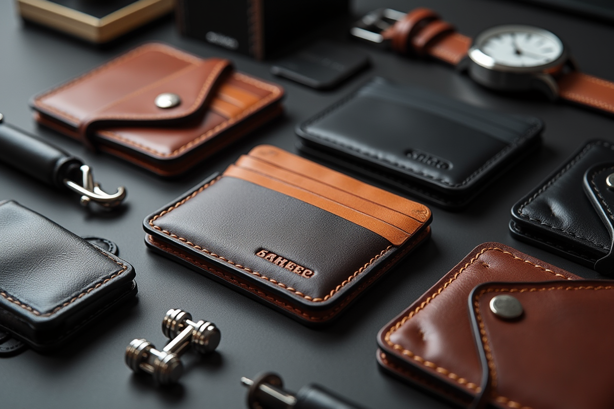 porte-cartes cuir
